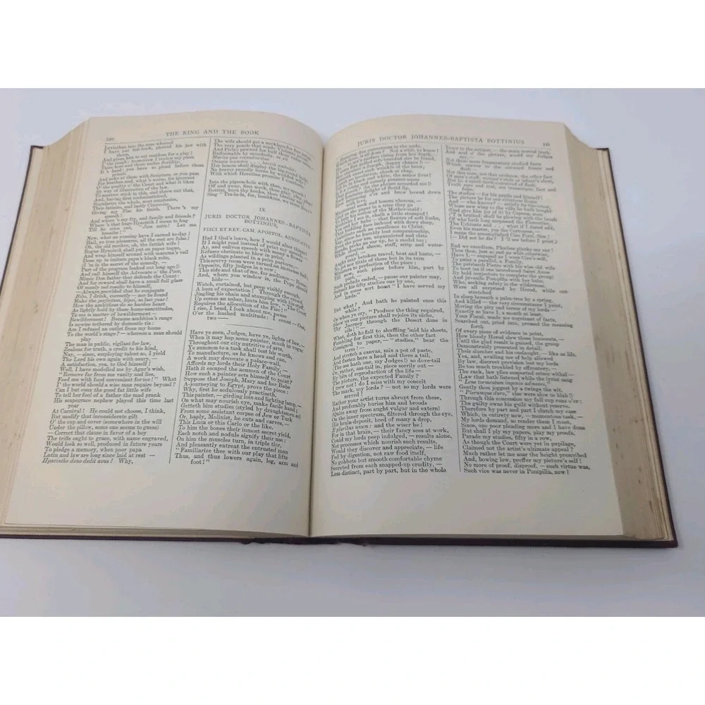 1895 - Browning's Complete Poetical Works - Cambridge Edition - Robert Browning